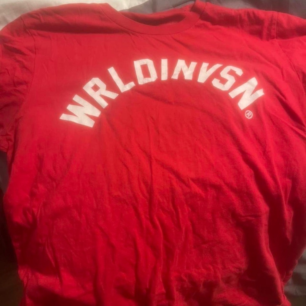 Slim Athletic Wrldinvsn Tee